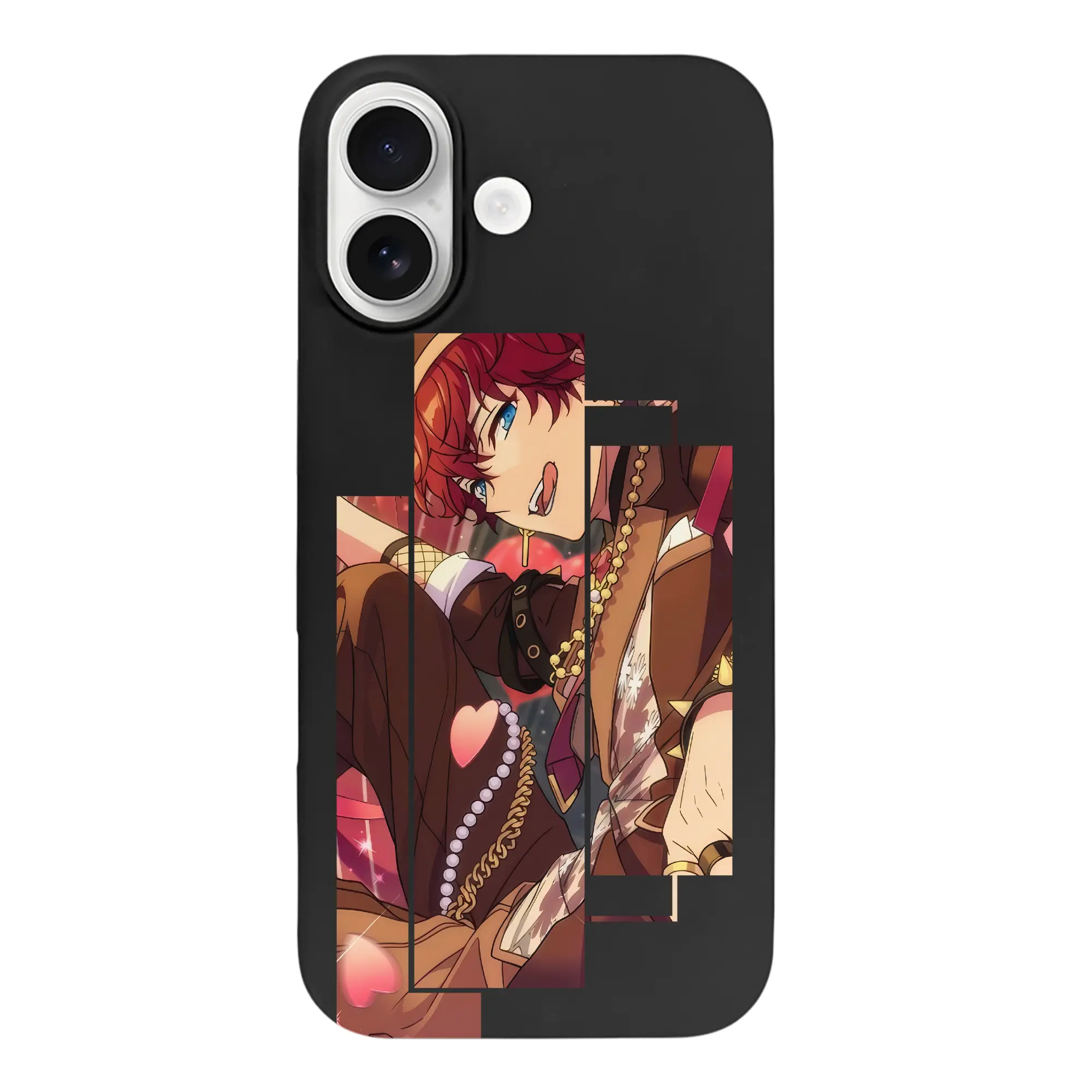 あんさん ぶる グッズ ALKALOID 天城一彩 - iPhone 17 シリーズ シリコンケース 薄型 耐衝撃 指紋防止 ソフトタッチカバー 精密フィット 傷防止 保護ケース iPhone 17/17 Air/17 Pro/17 Pro Max 対応